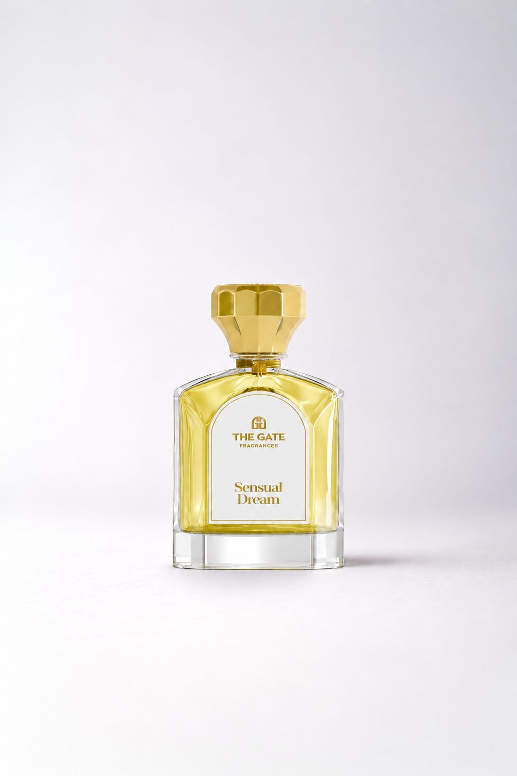 The Gate Sensual Dream Extrait de Parfum 100 ml – hellgoldener Flakon mit goldenem Verschluss