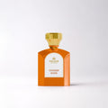 The Gate Golden Hour Eau de Parfum 100 ml – luxuriöser orangefarbener Parfumflakon mit goldfarbenem Verschluss und elegantem Design.